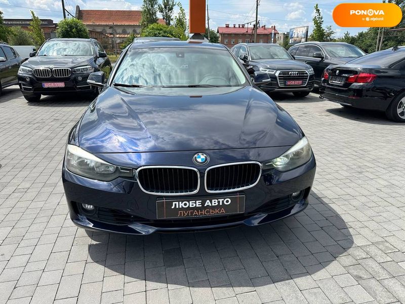 BMW 3 Series, 2014, Бензин, 2 л., 166 тис. км, Седан, Синій, Львів 109642 фото