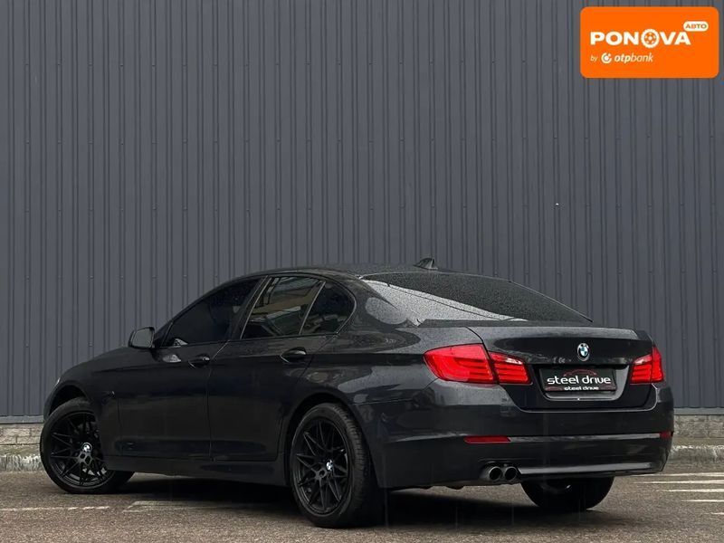 BMW 5 Series, 2012 р., Бензин, 217 тис. км, Седан, Сірий, Миколаїв AT-10417368 фото