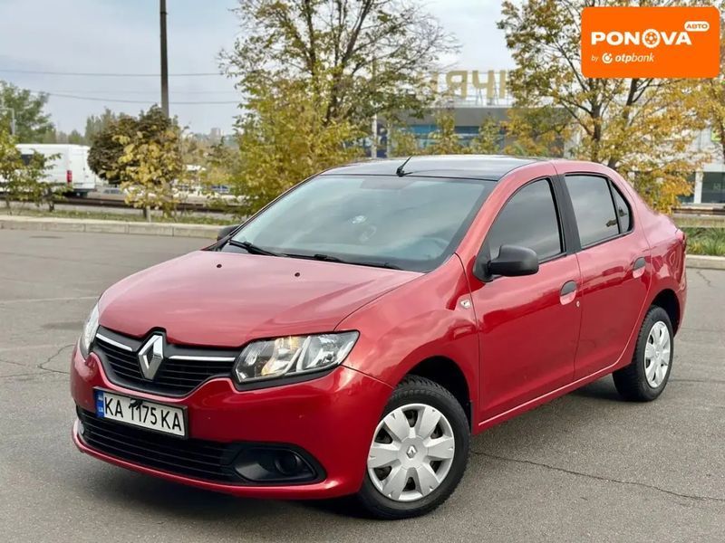 Renault Logan, 2016 г., Бензин, 59 тыс. км, Седан, Красный, Кривой Рог AT-10399757 фото
