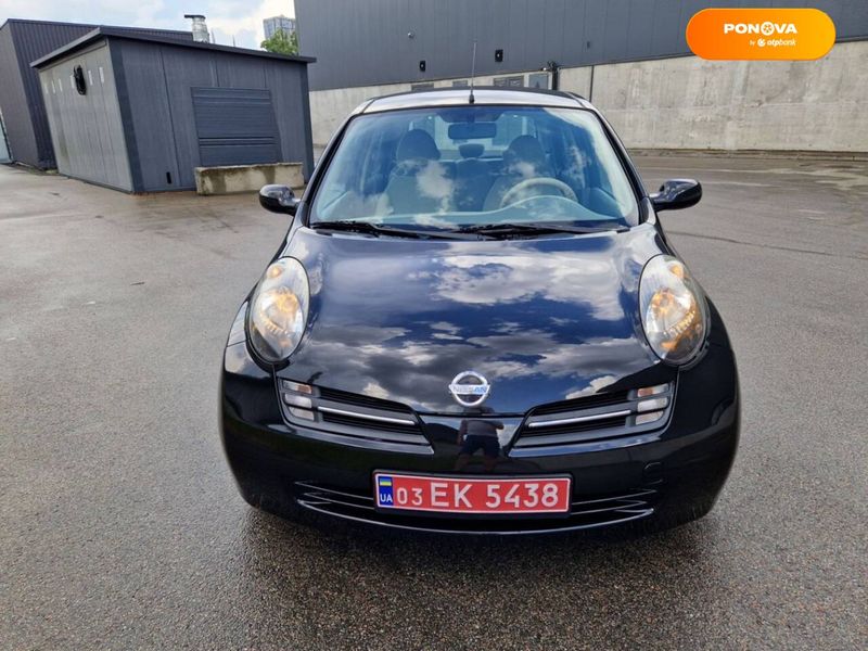 Nissan Micra, 2005, Бензин, 1.2 л., 171 тыс. км, Хетчбек, Чорный, Киев Cars-Pr-60203 фото