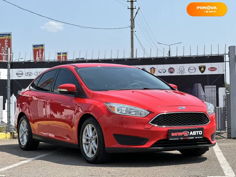 Ford Focus, 2017, Бензин, 2 л., 117 тыс. км, Седан, Красный, Киев 109994 фото