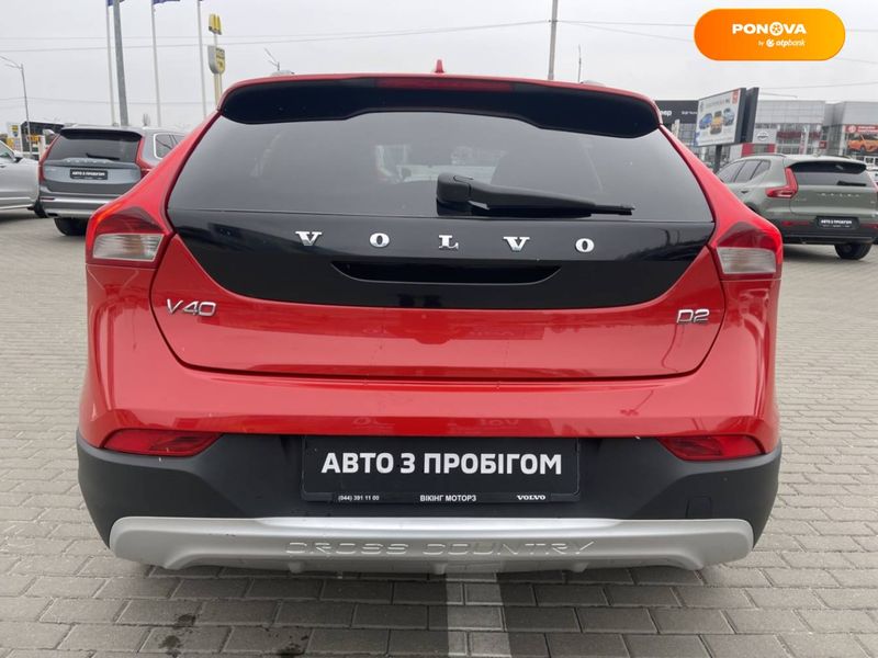 Volvo V40 Cross Country, 2013, Дизель, 1.56 л., 140 тис. км, Хетчбек, Червоний, Київ 21005 фото
