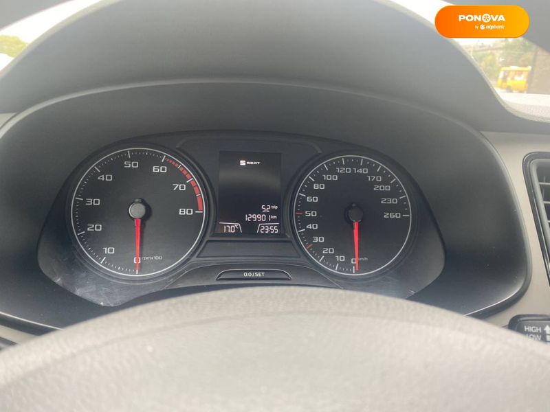 SEAT Leon, 2016, Бензин, 1.2 л., 130 тис. км, Хетчбек, Сірий, Київ 7775 фото