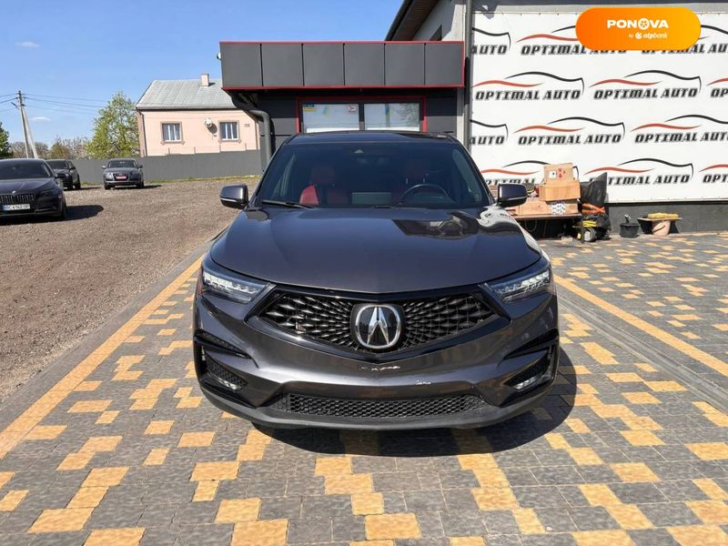 Acura RDX, 2021, Бензин, 2 л., 49 тис. км, Позашляховик / Кросовер, Сірий, Львів 43689 фото