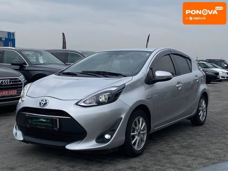 Toyota Aqua, 2017 р., Гібрид (HEV), 69 тис. км, Хетчбек, Сірий, Київ AT-10419058 фото