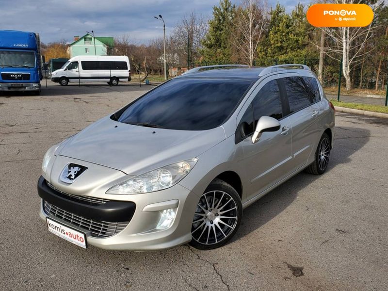 Peugeot 308, 2008, Бензин, 1.6 л., 182 тис. км, Універсал, Сірий, Хмельницький 8728 фото