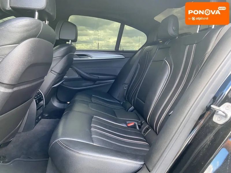 BMW 5 Series, 2018 р., Бензин, 126 тис. км, Седан, Синій, Львів AT-10418366 фото