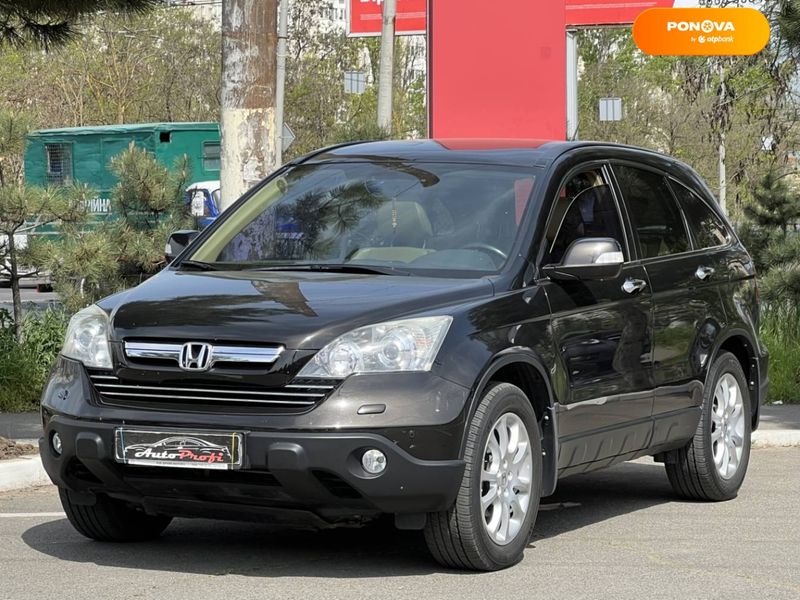 Honda CR-V, 2008, Бензин, 2.35 л., 118 тис. км, Позашляховик / Кросовер, Чорний, Одеса 36825 фото