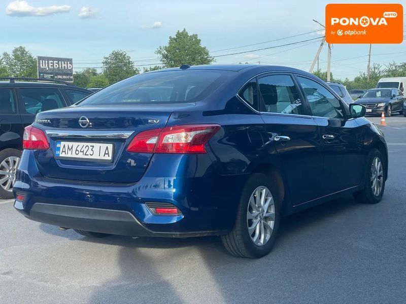 Nissan Sentra, 2017 р., Бензин, 164 тис. км, Седан, Синій, Житомир AT-10418134 фото