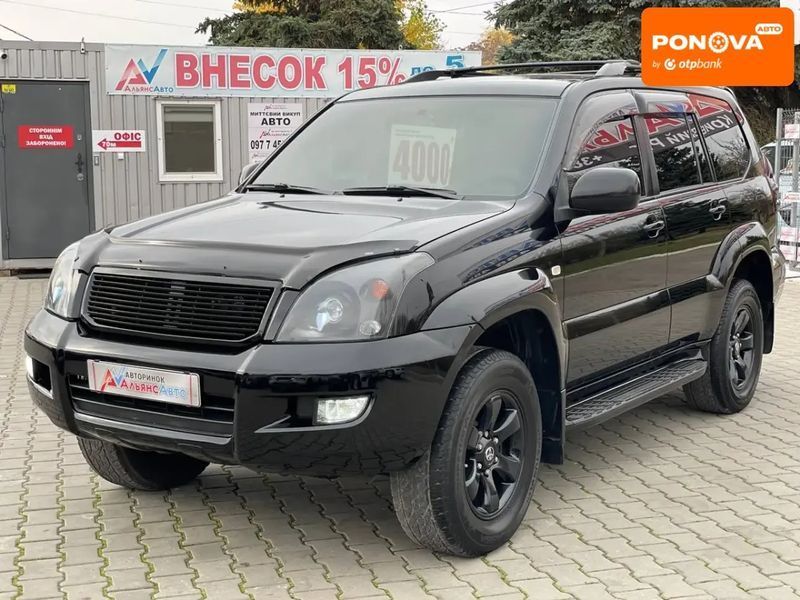 Toyota Land Cruiser Prado, 2007 г., Газ пропан-бутан / Бензин, 250 тыс. км, Внедорожник / Кроссовер, Чорный, Кривой Рог AT-10404441 фото
