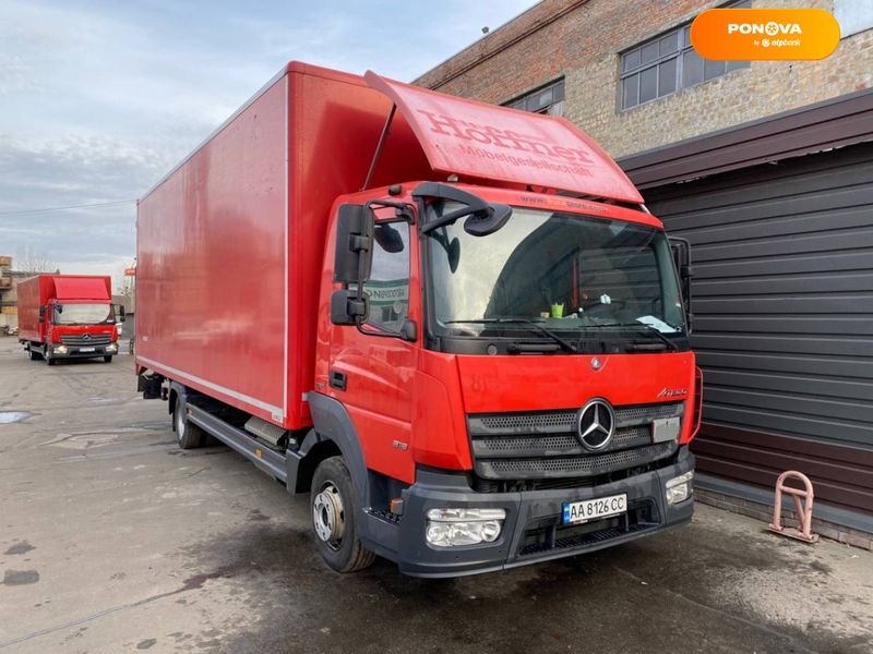 Mercedes-Benz Atego, 2015, Дизель, 300 тис. км, Вантажний фургон, Червоний, Київ 53131 фото