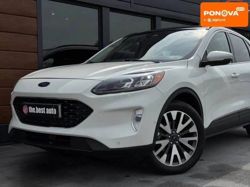 Ford Escape, 2020 р., Бензин, 102 тис. км, Позашляховик / Кросовер, Білий, Рівне AT-10417938 фото