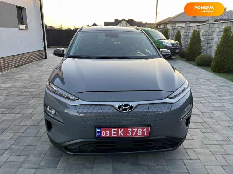 Hyundai Kona Electric, 2020, Електро, 88 тис. км, Позашляховик / Кросовер, Сірий, Рівне Cars-Pr-68855 фото