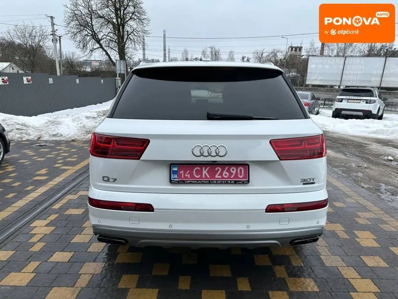 Audi Q7, 2018 р., Бензин, 154 тис. км, Позашляховик / Кросовер, Білий, Львів AT-10409045 фото