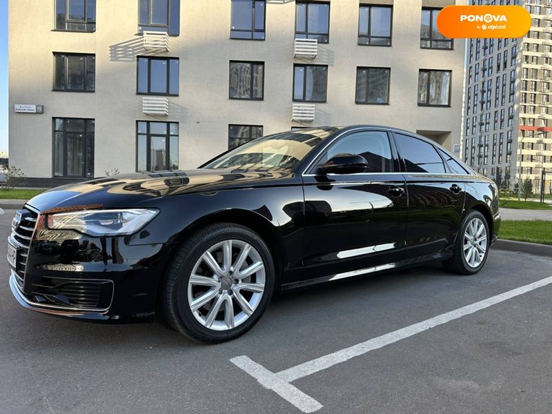 Audi A6, 2015, Бензин, 2.77 л., 49 тыс. км, Седан, Чорный, Киев Cars-Pr-64923 фото