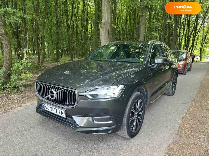 Volvo XC60, 2018, Дизель, 2 л., 190 тис. км, Позашляховик / Кросовер, Сірий, Львів Cars-Pr-61835 фото