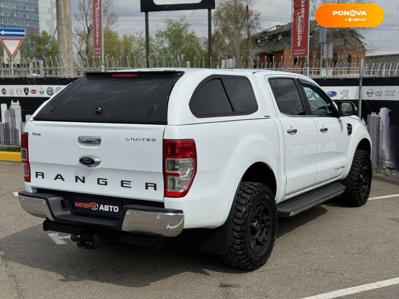 Ford Ranger, 2017, Дизель, 2.2 л., 200 тыс. км, Пікап, Белый, Киев 36472 фото