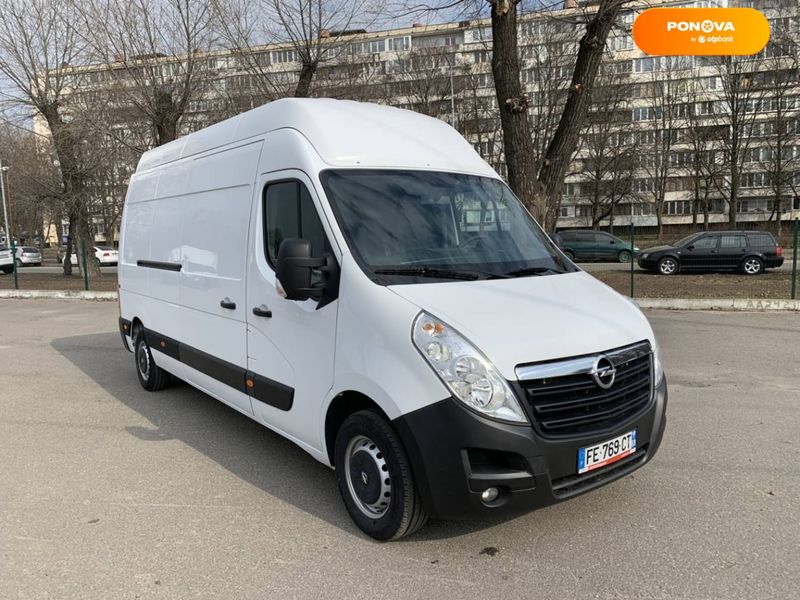 Opel Movano, 2018, Дизель, 2.3 л., 216 тис. км, Вантажний фургон, Білий, Київ 41471 фото