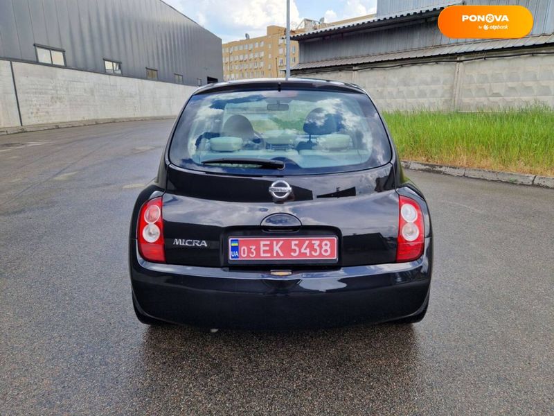 Nissan Micra, 2005, Бензин, 1.2 л., 171 тыс. км, Хетчбек, Чорный, Киев Cars-Pr-60203 фото