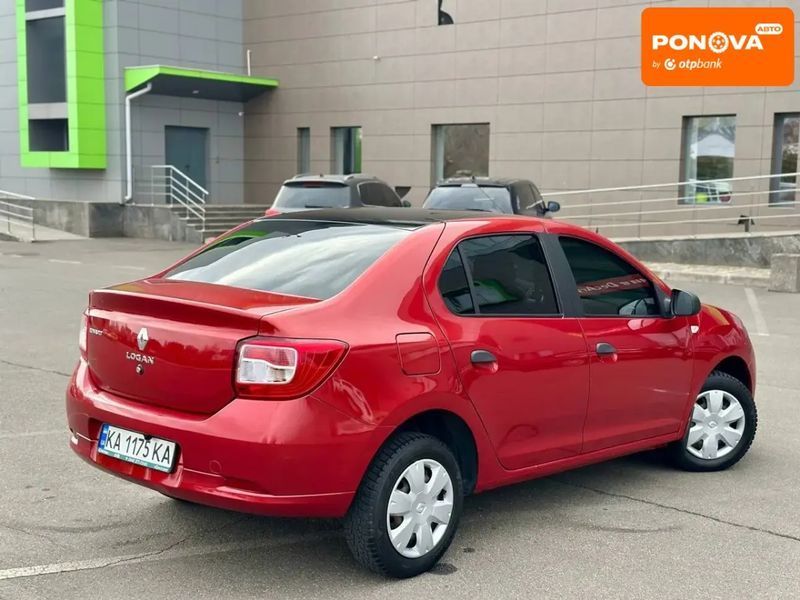 Renault Logan, 2016 г., Бензин, 59 тыс. км, Седан, Красный, Кривой Рог AT-10399757 фото