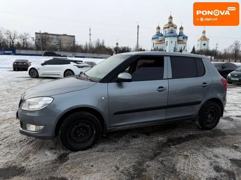 Skoda Fabia, 2013 р., Газ метан / Бензин, 170 тис. км, Хетчбек, Сірий, Кривий Ріг AT-10409255 фото