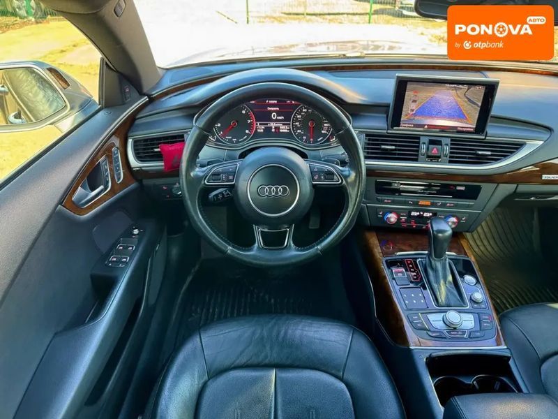 Audi A7 Sportback, 2015 р., Бензин, 194 тис. км, Седан, Сірий, Київ AT-10411975 фото