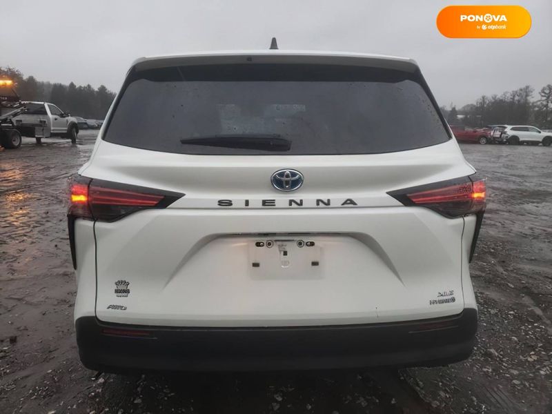 Toyota Sienna, 2021, Гібрид (HEV), 2.5 л., 45 тис. км, Мінівен, Білий, Київ Cars-EU-US-KR-24049 фото