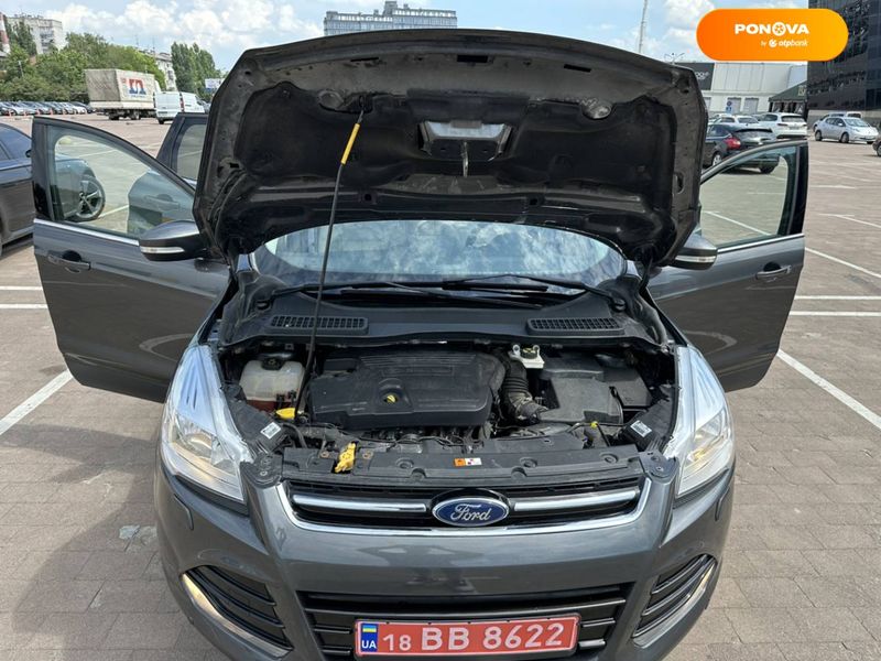 Ford Kuga, 2016, Дизель, 2 л., 175 тыс. км, Внедорожник / Кроссовер, Серый, Житомир Cars-Pr-59918 фото