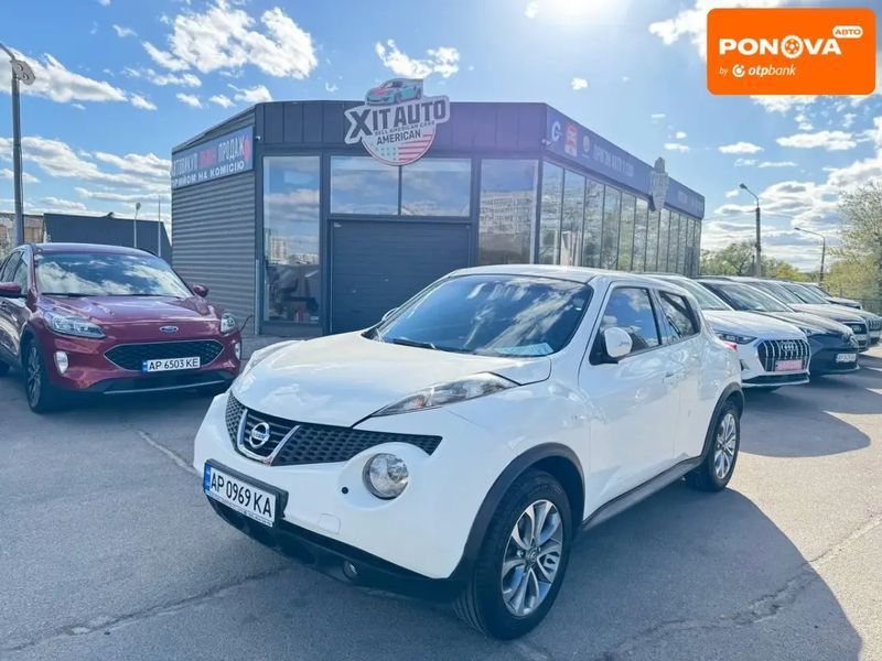 Nissan Juke, 2012 г., Бензин, 124 тыс. км, Внедорожник / Кроссовер, Белый, Запорожье AT-10416148 фото
