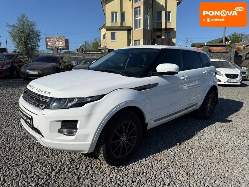 Land Rover Range Rover Evoque, 2013 г., Дизель, 197 тыс. км, Внедорожник / Кроссовер, Белый, Хмельницкий AT-10416837 фото
