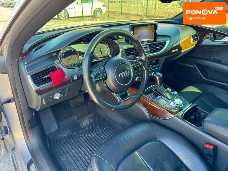 Audi A7 Sportback, 2015 р., Бензин, 194 тис. км, Седан, Сірий, Київ AT-10411975 фото