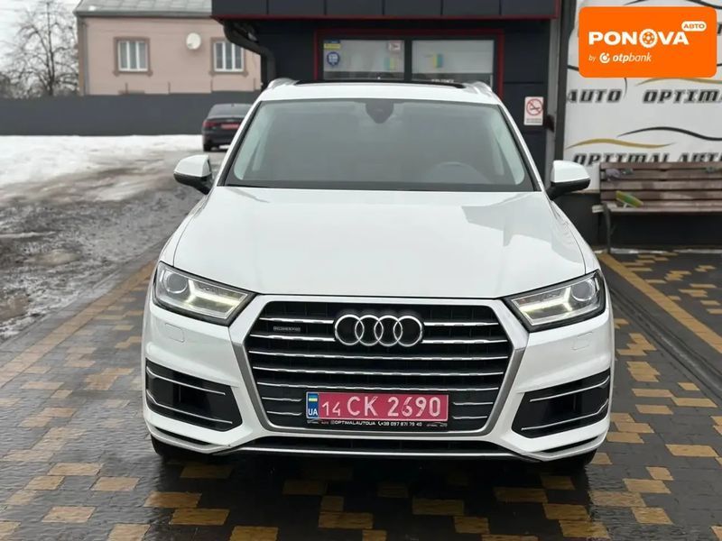 Audi Q7, 2018 р., Бензин, 154 тис. км, Позашляховик / Кросовер, Білий, Львів AT-10409045 фото