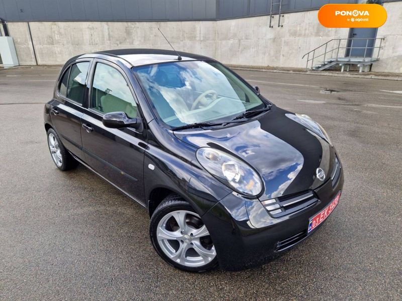 Nissan Micra, 2005, Бензин, 1.2 л., 171 тыс. км, Хетчбек, Чорный, Киев Cars-Pr-60203 фото