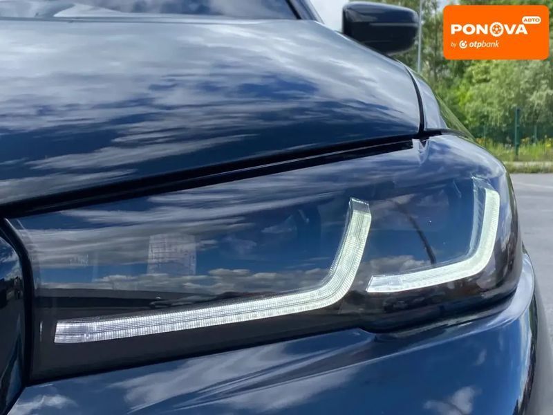 BMW 5 Series, 2018 р., Бензин, 126 тис. км, Седан, Синій, Львів AT-10418366 фото