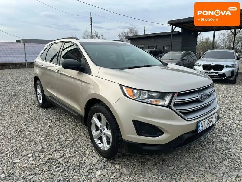 Ford Edge, 2017 г., Газ пропан-бутан / Бензин, 104 тыс. км, Внедорожник / Кроссовер, Бежевый, Ивано Франковск AT-10414962 фото