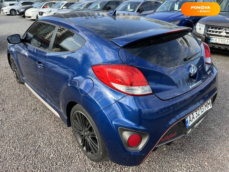 Hyundai Veloster, 2015, Бензин, 1.6 л., 65 тыс. км, Хетчбек, Синий, Киев 26311 фото