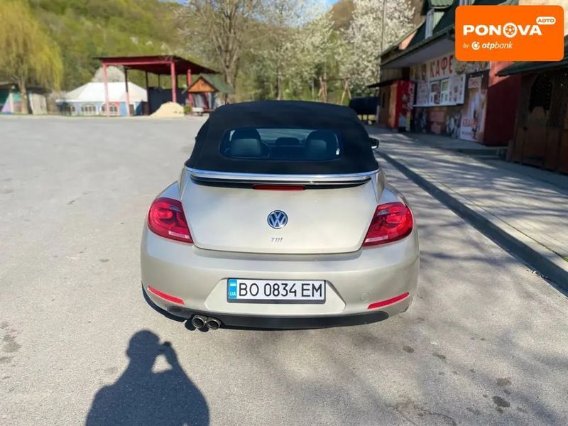 Volkswagen Beetle, 2014 г., Дизель, 122 тыс. км, Кабриолет, Бежевый, Ивано Франковск AT-10400558 фото