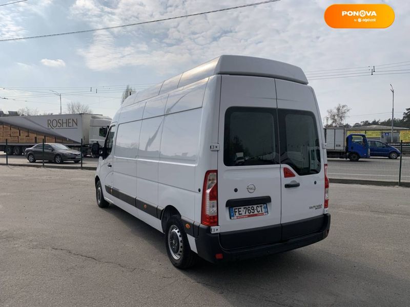 Opel Movano, 2018, Дизель, 2.3 л., 216 тис. км, Вантажний фургон, Білий, Київ 41471 фото