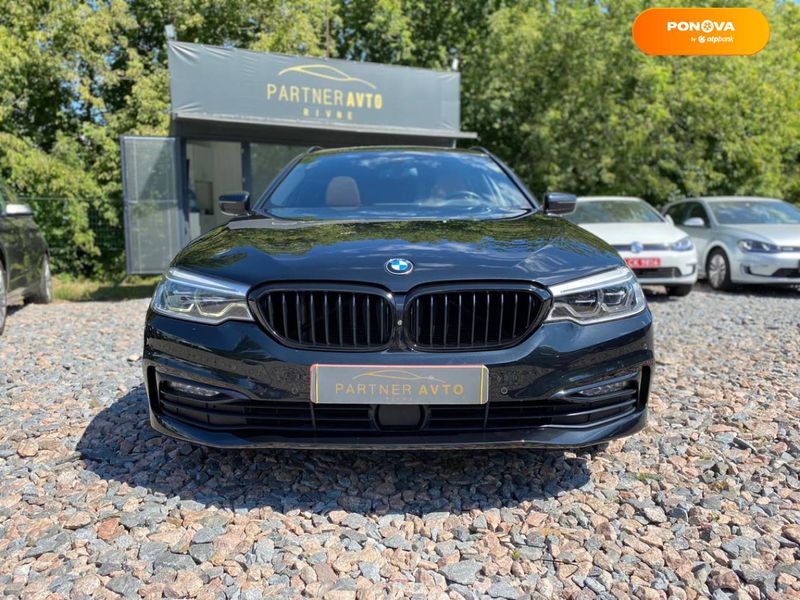 BMW 5 Series, 2018, Дизель, 2.99 л., 189 тис. км, Універсал, Чорний, Рівне 44721 фото