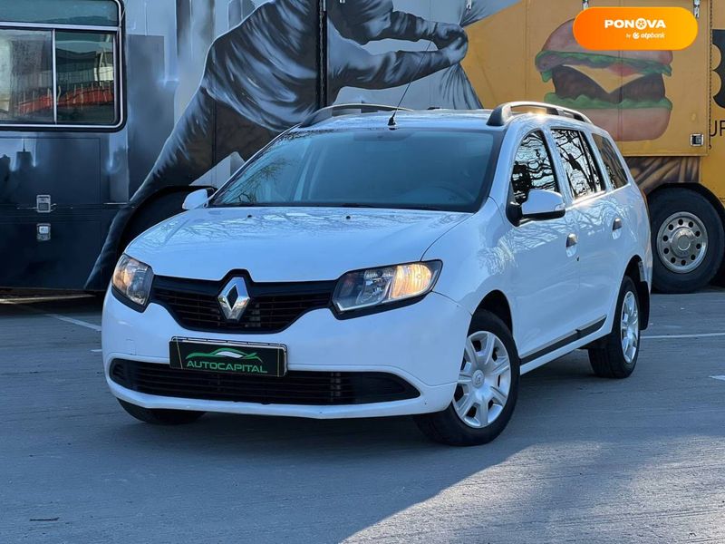 Renault Logan, 2016, Дизель, 1.46 л., 286 тис. км, Універсал, Білий, Київ 110266 фото