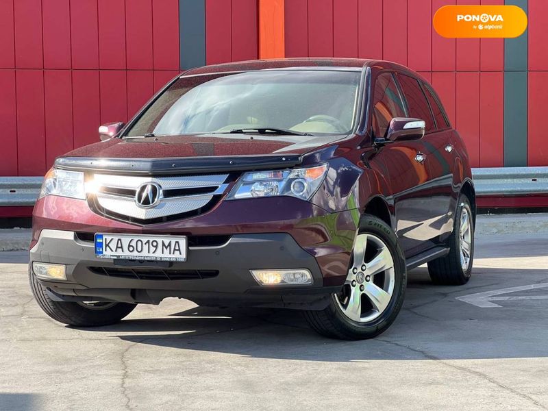 Acura MDX, 2008, Бензин, 3.66 л., 220 тис. км, Позашляховик / Кросовер, Червоний, Київ 107609 фото