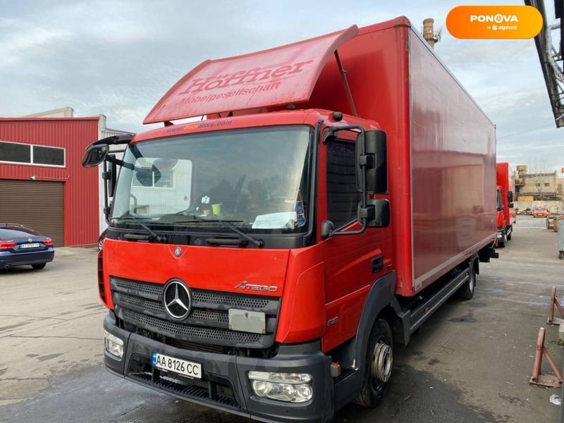 Mercedes-Benz Atego, 2015, Дизель, 300 тис. км, Вантажний фургон, Червоний, Київ 53131 фото