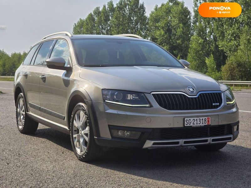 Skoda Octavia Scout, 2015, Дизель, 2 л., 224 тис. км, Універсал, Бежевий, Ковель 110390 фото