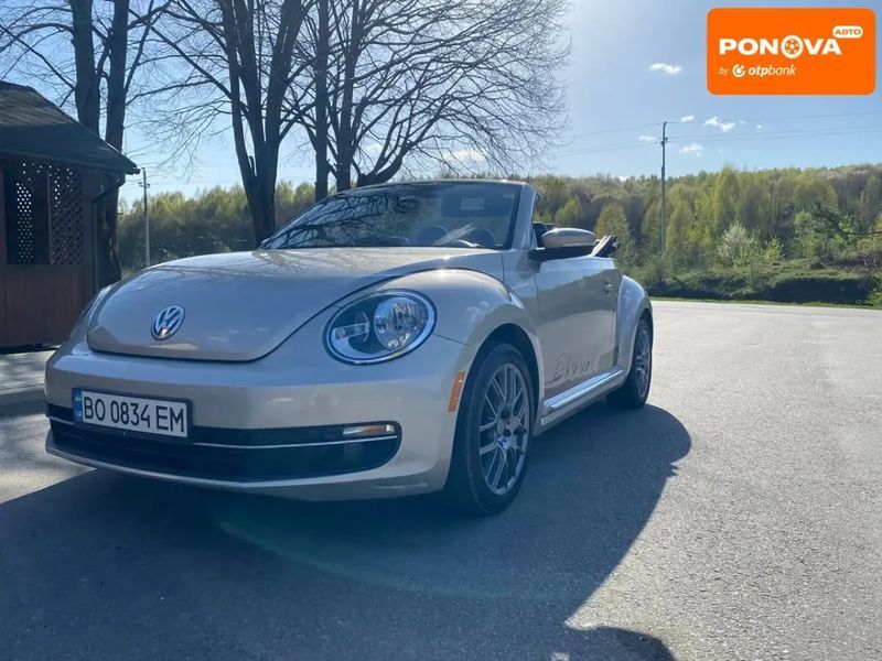 Volkswagen Beetle, 2014 г., Дизель, 122 тыс. км, Кабриолет, Бежевый, Ивано Франковск AT-10400558 фото