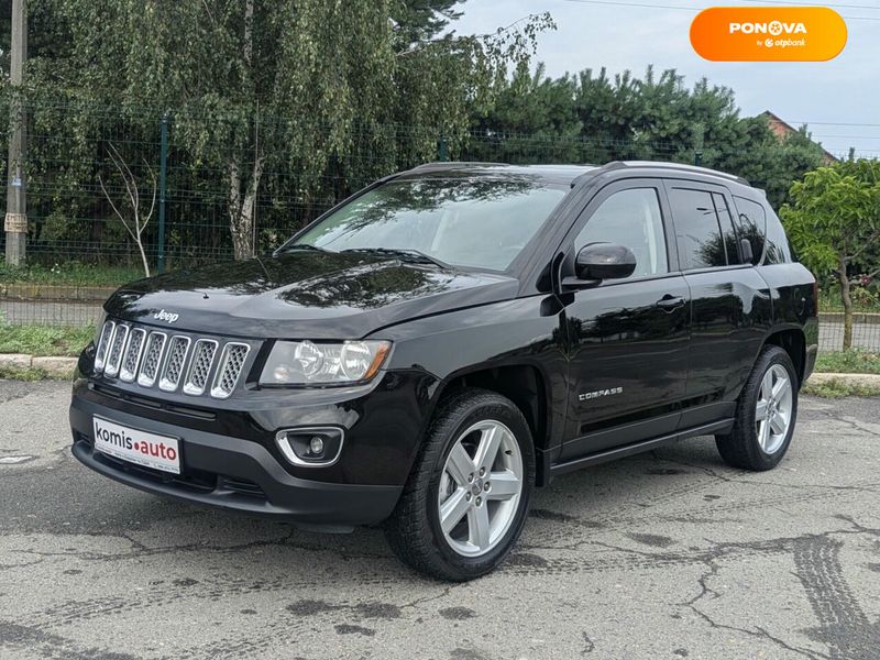 Jeep Compass, 2014, Бензин, 2 л., 120 тис. км, Позашляховик / Кросовер, Чорний, Хмельницький 110698 фото