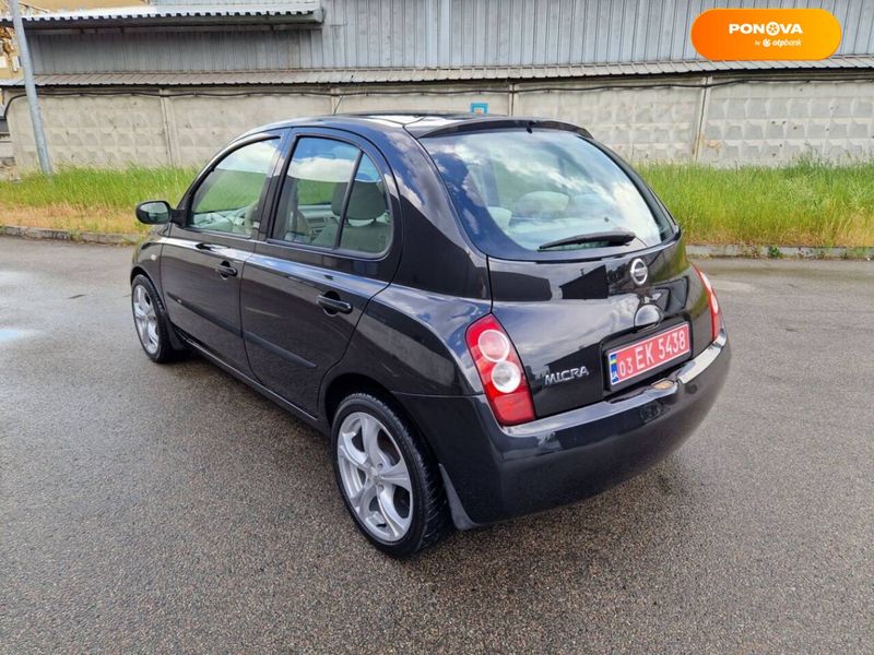 Nissan Micra, 2005, Бензин, 1.2 л., 171 тыс. км, Хетчбек, Чорный, Киев Cars-Pr-60203 фото