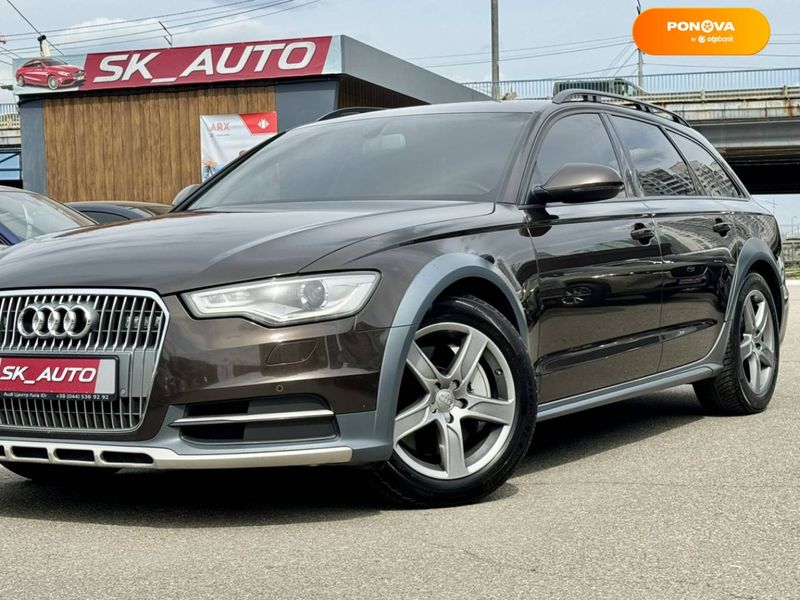 Audi A6 Allroad, 2012, Бензин, 3 л., 132 тыс. км, Универсал, Коричневый, Киев 44359 фото