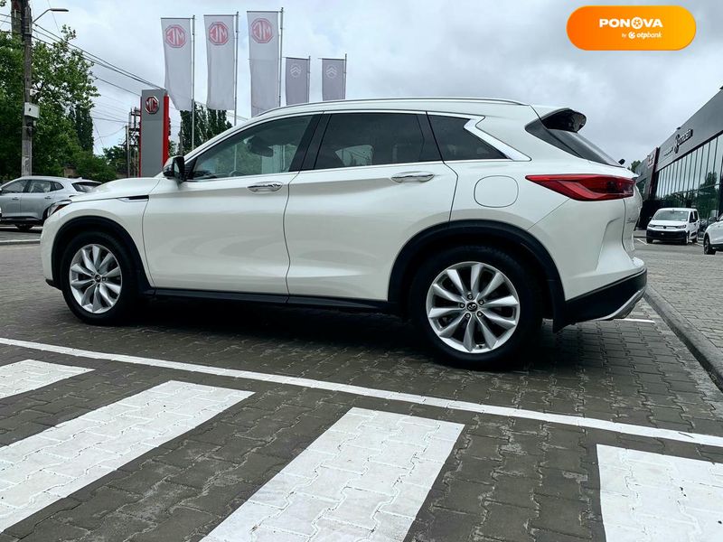 Infiniti QX50, 2018, Бензин, 2 л., 136 тис. км, Позашляховик / Кросовер, Білий, Одеса 51612 фото