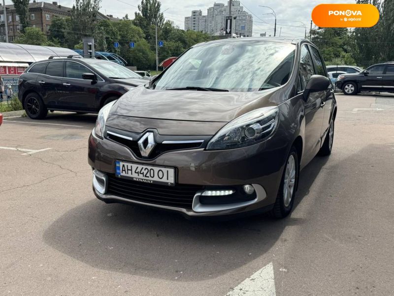 Renault Scenic, 2013, Дизель, 1.46 л., 342 тис. км, Мінівен, Коричневий, Київ 107795 фото