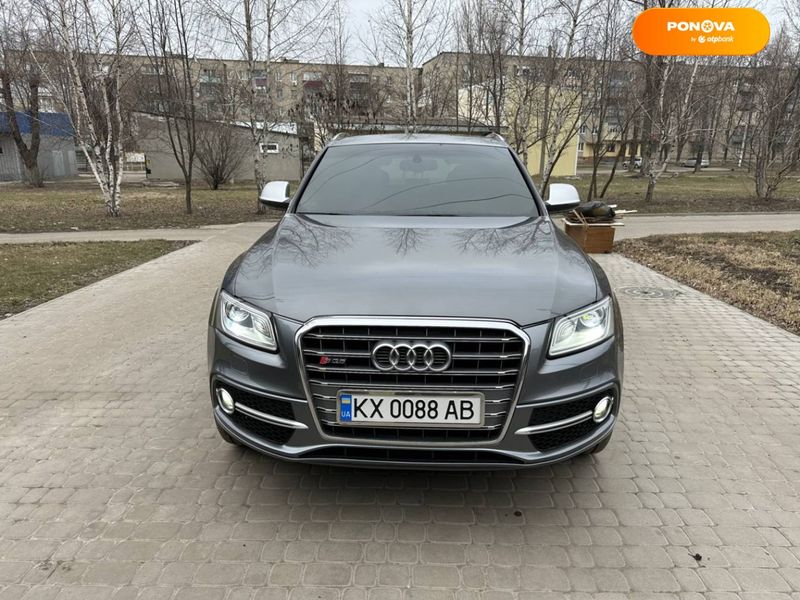 Audi SQ5, 2014, Бензин, 3 л., 167 тыс. км, Внедорожник / Кроссовер, Серый, Первомайський Cars-Pr-68265 фото